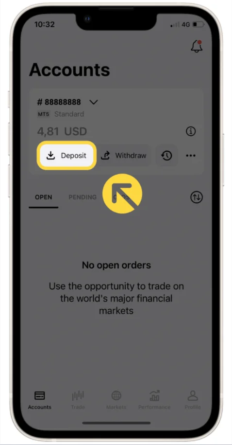 Exness Deposit App